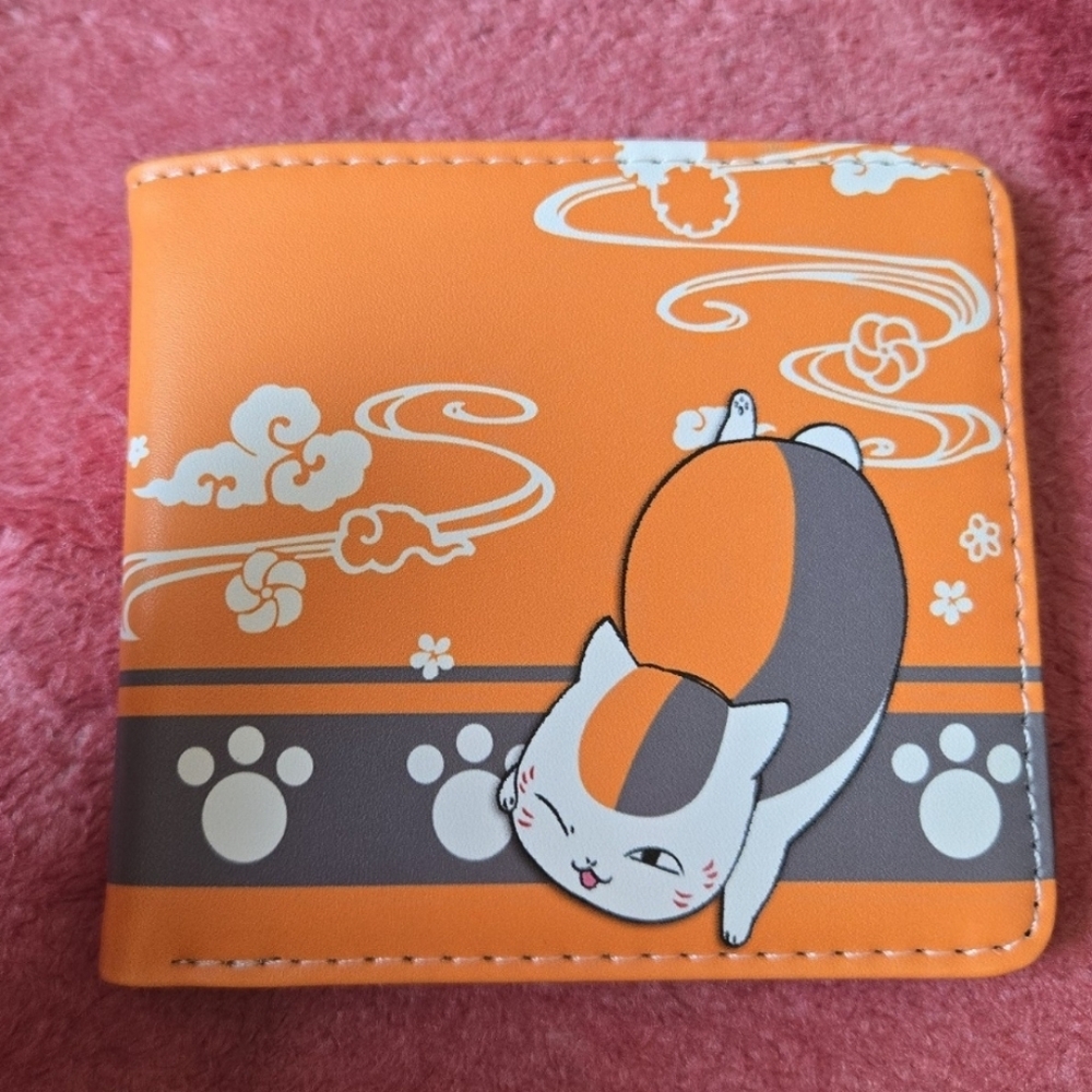 New natsume yuujinchou anime manga leather wallet
